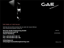 Tablet Screenshot of gae.de